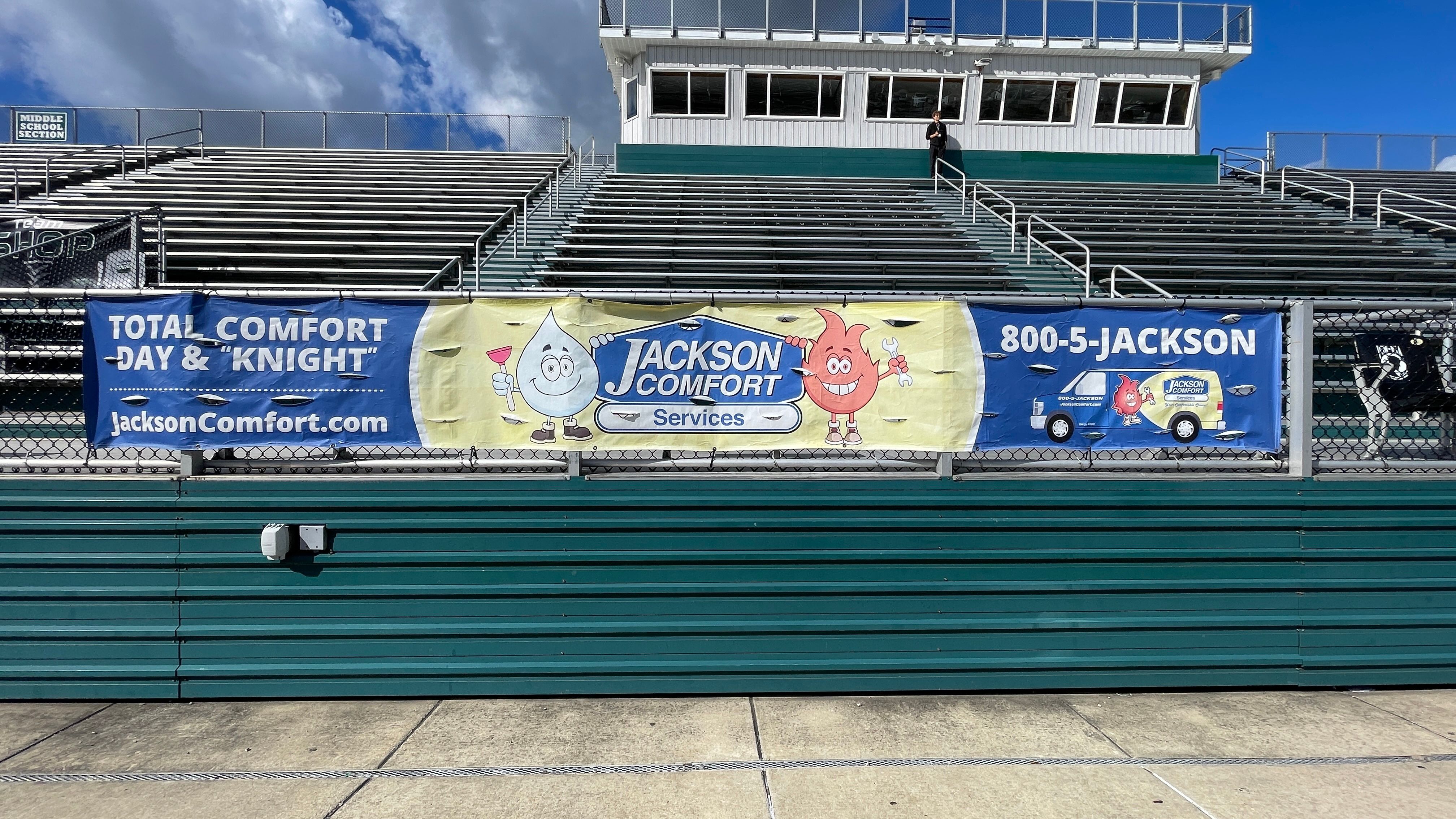 2025 26 Turf Stadium Jackson Comfort Banner
